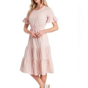 NWT CeCe Kitten Pink Summer Dress with Pockets, L
